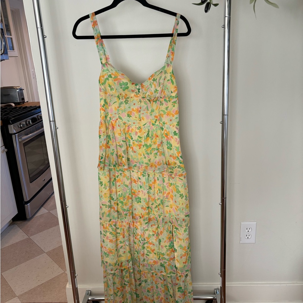 Floral ASTR the label  Maxi Dress